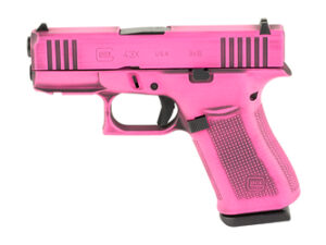 GLOCK 43X 9MM 10RD BUBBLE GUM BW