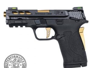 SMITH AND WESSON M&P380 PC 380ACP PORTED GOLD
