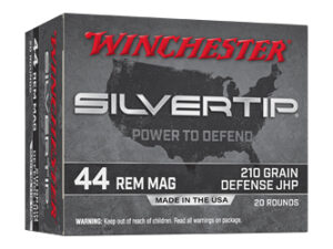 WIN SILVERTIP 44 REM MAG 210 GR JHP