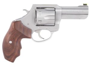 Charter Arms The Professional V Handgun .357 Mag 6rd Capacity 3" Barrel Stainless Steel Frame Wood Grip