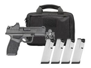 Springfield Gear Pac Hellcat Pro OSP Handgun 9mm Luger 15rd(4) Magazines 3.7" Barrel Black Green Dot Bag