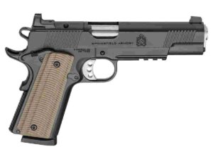 Springfield 1911 Operator AOS Handgun .45 ACP 8rd Magazine(2) 5'' Barrel  Black Frame VZ Grips