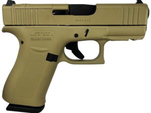 Glock 43x MOS Custom "FDE" Subcompact Handgun 9mm Luger 10rd Magazines (2) 3.41" Barrel Front Rail Austria