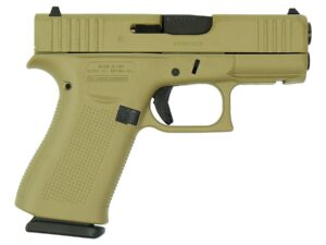 Glock 43X FDE Handgun 9mm Luger 10rd Magazines(2) 3.4" Barrel Accessory Rail USA Made