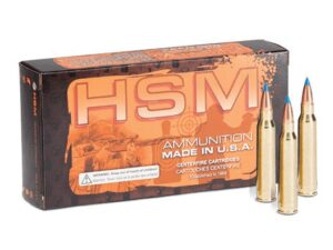 HSM Varmint Rifle Ammunition .300 Blackout 110gr V-Max 20/ct