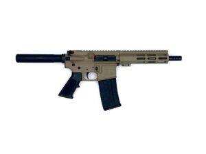 Great Lakes AR-15 Pistol .223 Wylde 30rd Magazine 7.5" Nitride Barrel FDE Finish