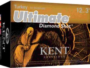 Kent Cartridge 12 Gauge 3 Max 1-3/4oz #4 Turkey 10 Rounds/Box