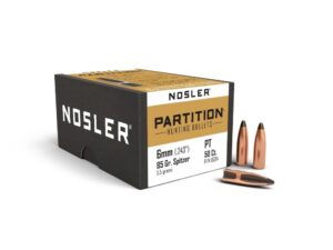 Nosler Partition Rifle Bullets 6mm .243" 85 gr SPT 50/ct