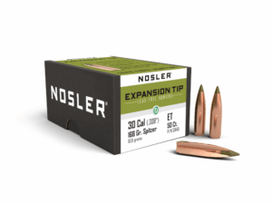 Nosler E-Tip Lead-Free Hunting Bullets .30 cal .308" 168 gr SPTZ E-TIP 50/ct