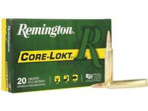 Remington Core-Lokt Rifle Ammunition 7mm Rem Ultra 150gr PSP 3230 fps 20/ct
