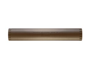 TacSol ASCENT22 Direct Thread Rimfire Suppressor Quicksand .22 LR 1" Dia Thread 1/2? x 28