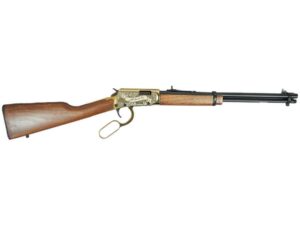 Rossi Rio Bravo "Doc Holiday" Lever Action Rifle 22 LR 15rd Capacity 18" Barrel Gold Finish/Hardwood Stock