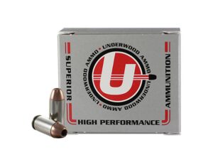 Underwood Ammo XTP Jacketed Hollow Point Handgun Ammunition 40 S&W 155gr JHP 1300 fps 20/ct
