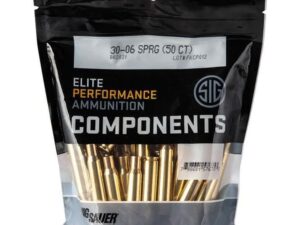 Sig Sauer Unprimed Brass Rifle Cartridge Cases 30-06 SPRG 50/ct