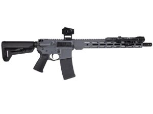 Shark Coast Tactical "Grey Knight" AR-15 Rifle 5.56mm 30rd Magazine 16" Barrel 15" Handguard Vortex Crossfire & Streamlight Protac Carrybag