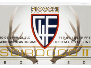 Fiocchi A3006SCA SCIROCCO BONDED Extrema 30-06Springfield 165gr Swift Scirocco II Bonded 20 Per Box/10 Case