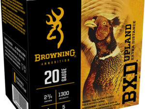 Browning Ammo B193512025 BXD Upland 20Gauge 2.75" 1oz 5Shot 25 Per Box/10 Case