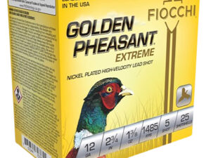 Fiocchi 12GPX5 Golden Pheasant Extrema 12Gauge 2.75" 1 3/8oz 5Shot 25 Per Box/10 Case