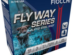 Fiocchi 123ST154 Flyway  12Gauge 3" 1 1/5oz 4Shot 25 Per Box/10 Case