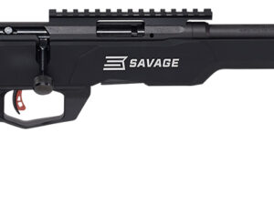 Savage Arms 70848 B Series Precision Full Size 17 HMR 10+1 18" Black Heavy Threaded Barrel, Matte Black Picatinny Rail Carbon Steel Receiver, Matte Black Aluminum MDT ACC Chassis, Black Polymer Grips
