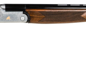 F.A.I.R. FRS6922028 SLX 692 Gold Full Size 20 Gauge Break Open 3" 2rd 28" Blued Over/Under Vent Rib Barrel, Silver Stainless Steel w/Gold Engraved Receiver, Fixed Walnut Stock, Right Hand