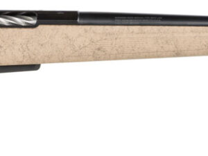 Tikka JRTXRT340 T3x Lite 270 WSM 3+1 24.30" Fluted/Threaded, Black Barrel/Rec, Black Webbed Tan Roughtech Synthetic Stock, Interchangeable Grip, Muzzle Brake