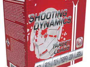 Fiocchi 12SDHV75 Shooting Dynamics Target 12Gauge 2.75" 1 1/8oz 7.5Shot 25 Per Box/10 Case