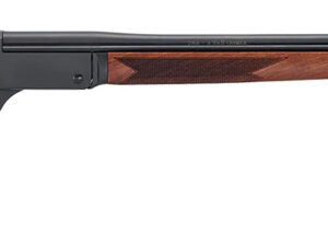 Henry H015Y410 Single Shot Youth 410 Gauge with 22" Blued Barrel, 3" Chamber, 1rd Capacity, Black Metal Finish & American Walnut Stock Right Hand