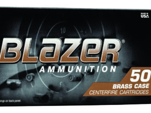 CCI 5203 Blazer Brass Handgun 9mmLuger 147gr Full Metal Jacket 50 Per Box/20 Case