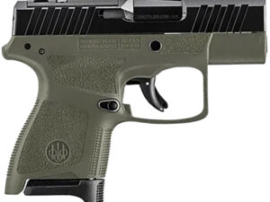 Beretta USA JAXN9278A1 APX A1 Carry Micro-Compact Frame 9mm Luger 8+1 3" Blued Steel Barrel, Black Serrated Steel Slide, OD Green Polymer Frame, Polymer Grip