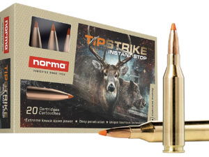 Norma Ammunition 20160052 Dedicated Hunting Tipstrike 243Win 76gr Polymer Tip 20 Per Box/10 Case
