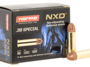 Norma Ammunition 611240020 Self Defense NXD 38Special 38gr 20 Per Box/10 Case