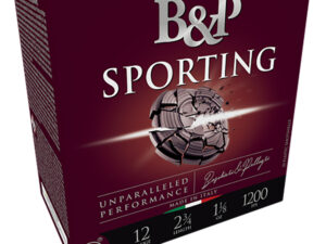 B&P 12B1SCL8 Sporting Clay  12Gauge 2.75" 1oz 8Shot 25 Per Box/10 Case