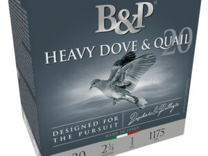 B&P Ammunition 20BD8 Heavy Dove & Quail  20Gauge 2.75" 1oz 8Shot 25 Per Box/10 Case