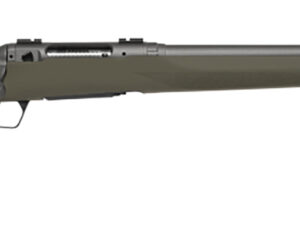 Savage Arms 58038 110 Trail Hunter 30-06 Springfield 4+1 22" Threaded/Medium Heavy Profile, Tungsten Gray Cerakote Barrel/Rec, OD Green Hogue Overmold Stock, Adj. AccuTrigger, Weaver Base