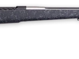 Weatherby MAM01N7MMPR8B Mark V Accumark 7mm PRC 3+1 24" Threaded/Fluted Stainless Barrel, Graphite Black Rec, Gray Webbed Black Monte Carlo Stock, Accubrake Muzzle Brake, Adj. TriggerTech Trigger