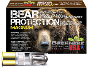 Brenneke SL122BPM Bear Protection  12Gauge 2.75" 1 3/8oz Slug Shot 5 Per Box/50 Case