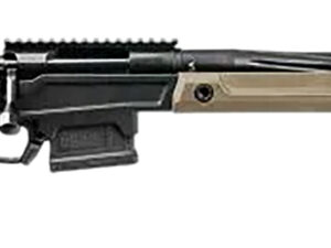Stag Arms SABR01040002 Pursuit  6.5 Creedmoor 5+1 20" Threaded/Fluted Sporter, Black Cerakote Barrel/Rec, Tan OEM Hybrid Hunter Stock, TriggerTech Trigger, 20 MOA Scope Mount