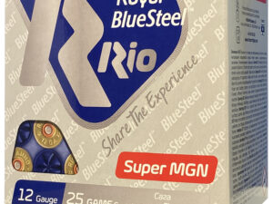 Rio Ammunition RBSM403 BlueSteel Royal 12Gauge 3" 1 3/8oz 3Shot 25 Per Box/10 Case