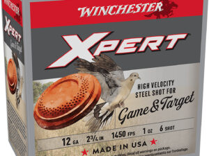 Winchester Ammo WE12GTHV6 Xpert High Velocity 12Gauge 2.75" 1oz 6Shot 25 Per Box/10 Case