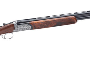 Rizzini USA 41012029 Round Body EM Full Size 20 Gauge Break Action 2rd 29" Vent Rib Barrel, Coin Anodized Silver Receiver, Fixed w/Prince of Whales Grip Grade III Turkish Walnut Stock