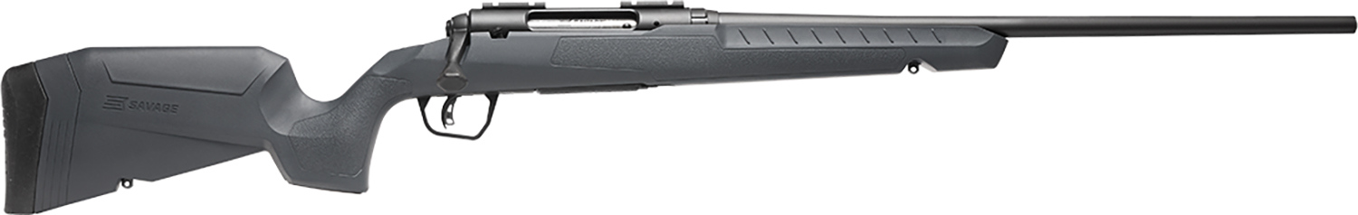 Savage Arms 32064 Axis 2 308 Win 4+1 22" Matte Black Sporter Barrel, Matte Black Drilled & Tapped Steel Receiver, Fixed Matte Gray Synthetic Stock, Right Hand