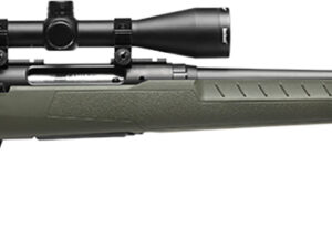 Savage Arms 32159 Axis 2 XP Combo 30-06 Springfield 4+1 22" Black Sporter Barrel, Black Drilled & Tapped Steel Receiver, Fixed OD Green Synthetic Stock, Right Hand, Boresighted 3-9x40