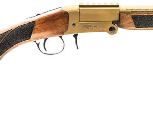 Gforce Arms GFTXP4020 GFTXP  400 Legend 1rd 20" Bronze Cerakote Steel Barrel, Bronze Cerakote Picatinny Rail Steel Receiver, Fixed Walnut Wood Stock