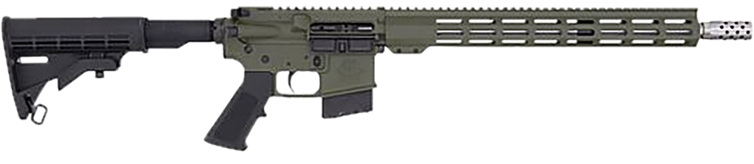 Great Lakes Firearms GL15350SSODG16 GLFA 350 Legend 5rd 18" Stainless Threaded Barrel, OD Green Cerakote Picatinny Rail Aluminum Receiver, M-LOK Handguard, Black Synthetic Stock, Mil-Spec Grip