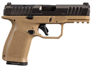 Rost Martin RM1CFDEOSP10CA RM1C *CA Compliant 9mm Luger 10+1 4" Black Steel Barrel, Black Tenifer Optic Ready/Serrated Steel Slide, Flat Dark Earth Polymer Frame w/Picatinny Rail, Textured Grip