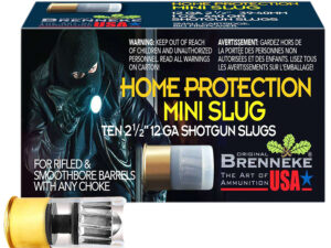 Brenneke SL122MS Home Protection Mini Slug 12Gauge Slug Shot 10 Per Box/25 Case