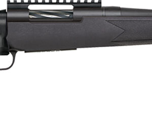 Mossberg 28231 Patriot Carbine 450 Bushmaster 5+1 18" Matte Blued Threaded Bull Barrel, Matte Blued Picatinny Rail Receiver, Black Fixed Synthetic Stock