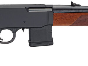 Henry H023223 Supreme  223 Rem/5.56 NATO 10+1 18" Blued Threaded Barrel, Black Hardcoat Anodize Drilled & Tapped Aluminum Receiver, Fixed American Walnut Stock, Ambidextrous