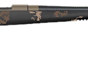 Fierce Firearms FCTRG7MMBC20BS CT Rage  Full Size 7mm BC 3+1 20" Black Carbon Fiber Match Grade Threaded Barrel, Black Cerakote Drilled & Tapped Titanium Receiver, Monte Carlo Carbon Fiber Stock